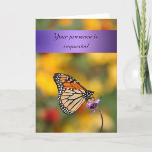 Monarch Butterfly Card