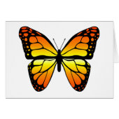 Monarch Butterfly Card (Front Horizontal)