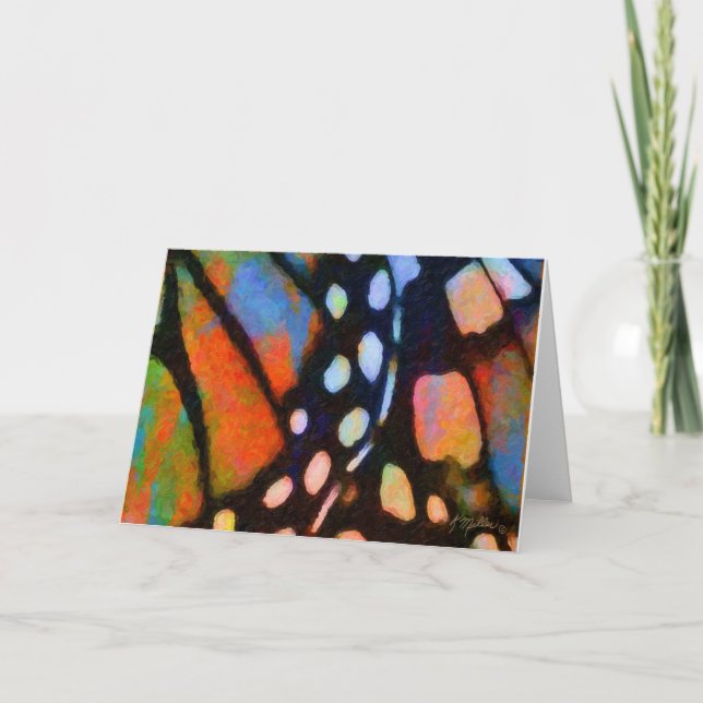 Monarch Butterfly Card (Front)