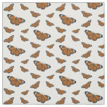 Monarch butterfly cartoon illustration fabric