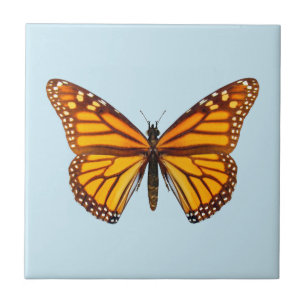 Monarch Butterfly Ceramic Tile