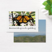 monarch butterfly change can be...good thing (Desk)