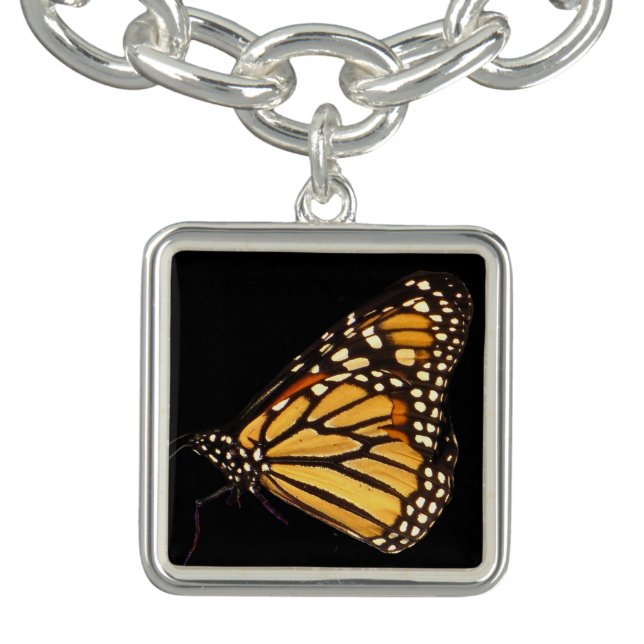 Monarch Butterfly Charm Bracelet (Design)