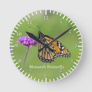 Monarch Butterfly clock
