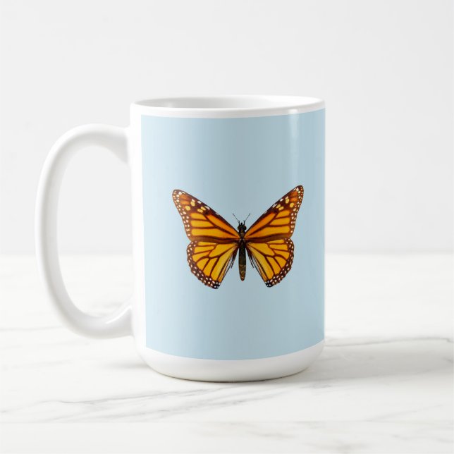 Monarch Butterfly Coffee Mug (Left)