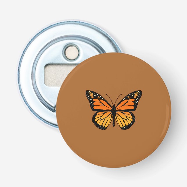 Monarch Butterfly Colors Bottle Opener (Front)