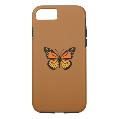 Monarch Butterfly Colors iPhone 87 Case