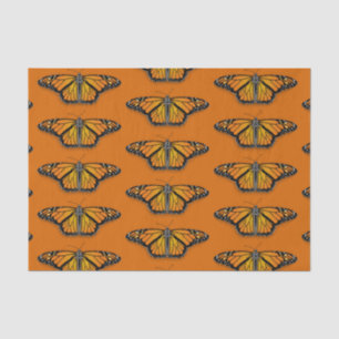 Monarch Butterfly Decoupage Tissue Paper