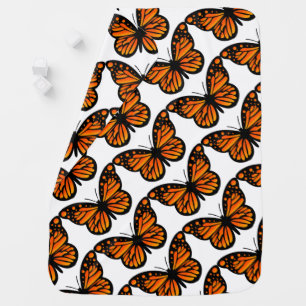 Monarch Butterfly Design - Baby Blanket