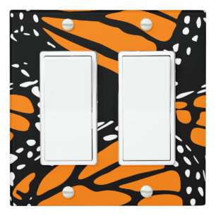 Monarch Butterfly Design - Light Switch Cover