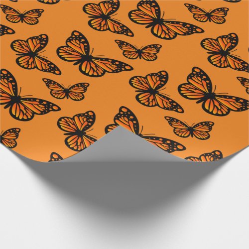 Monarch Butterfly Design _ Matte Wrapping Paper
