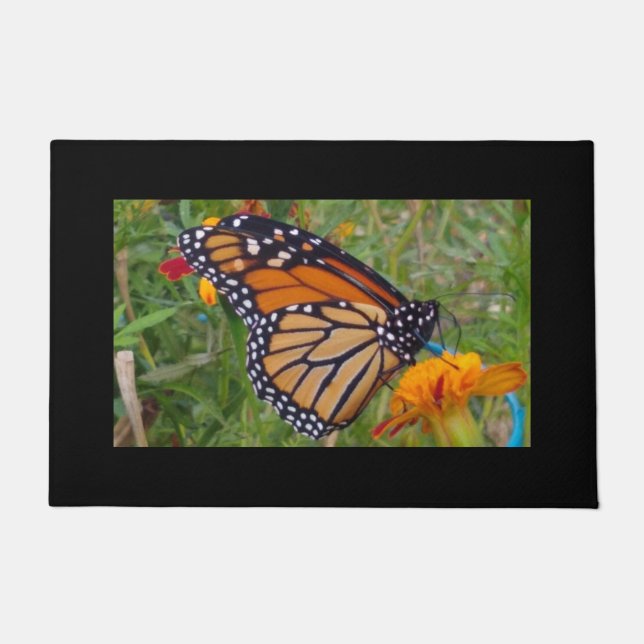 Monarch Butterfly Doormat (Front)