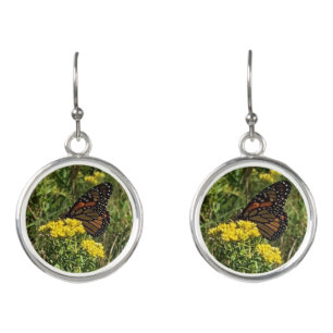 Monarch Butterfly Earrings