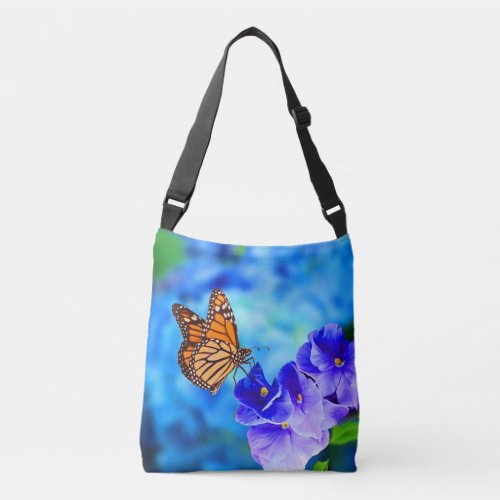 Monarch Butterfly Endangered Wildlife  Crossbody Bag