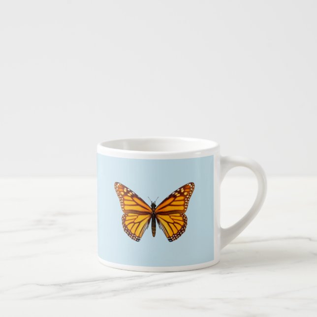 Monarch Butterfly Espresso Cup (Right)