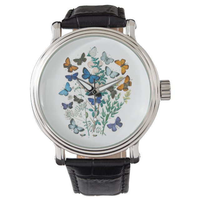 Monarch Butterfly - Esthetic Butterfly Watch (Front)