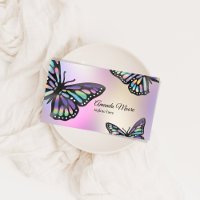 monarch butterfly event planner life coach business card