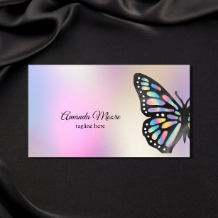 monarch butterfly event planner life coach business card