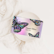 Monarch Butterfly Event Planner Life Coach Business Card at Zazzle