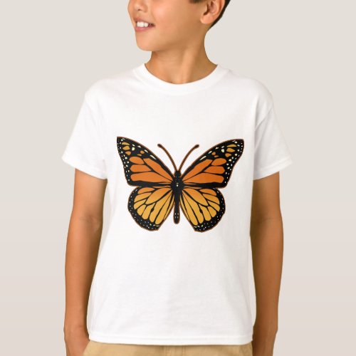Monarch Butterfly Fashion T_Shirt