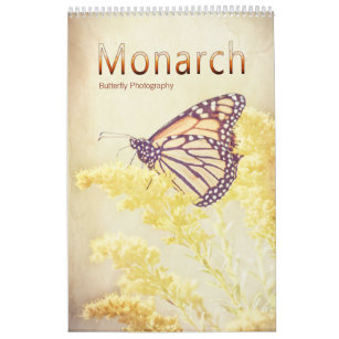 Monarch Butterfly Fine Art Nature Photos Calendar