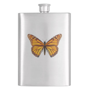 Monarch Butterfly Flask