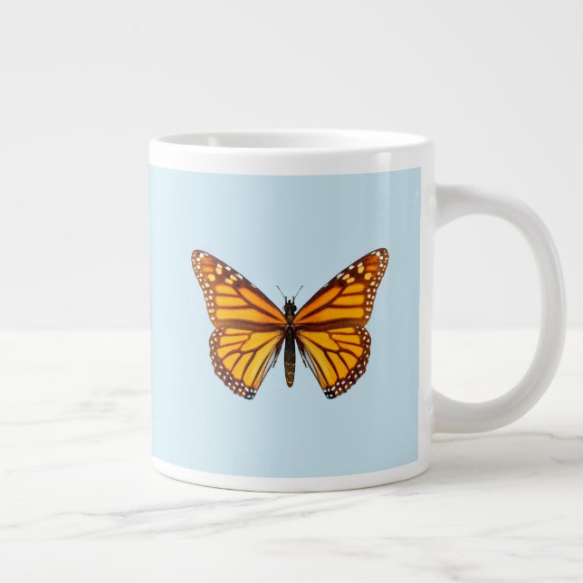 Monarch Butterfly Giant Coffee Mug (Right)