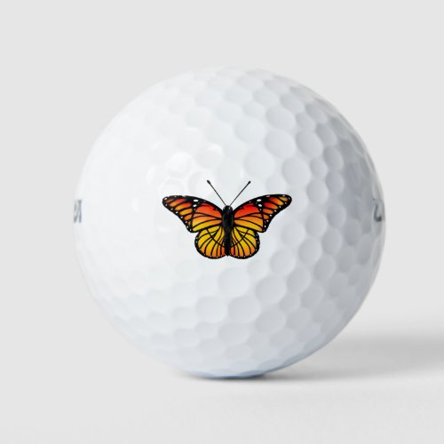 Monarch Butterfly Golf Balls