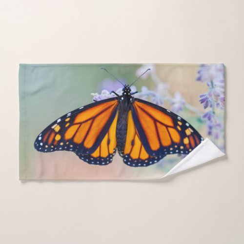 Monarch Butterfly Hand Towel