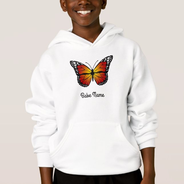 Monarch Butterfly Hoodie (Front)