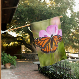  Monarch Butterfly House Flag