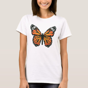 Monarch butterfly in polygon T-Shirt