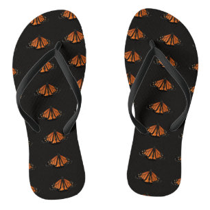 Monarch Butterfly in the key of Orange Flip Flops