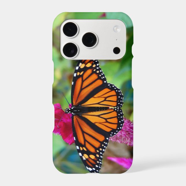 Monarch Butterfly Iphone Case (Back)