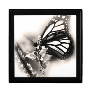 Monarch butterfly Jewelry Box