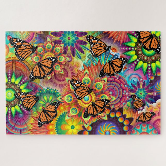 monarch Butterfly Jigsaw Puzzle (Horizontal)