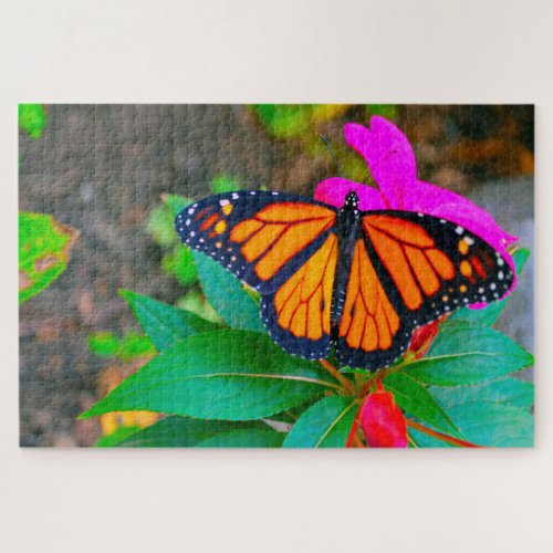 Monarch Butterfly Jigsaw Puzzle