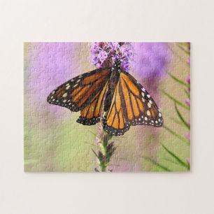 Monarch butterfly jigsaw puzzle