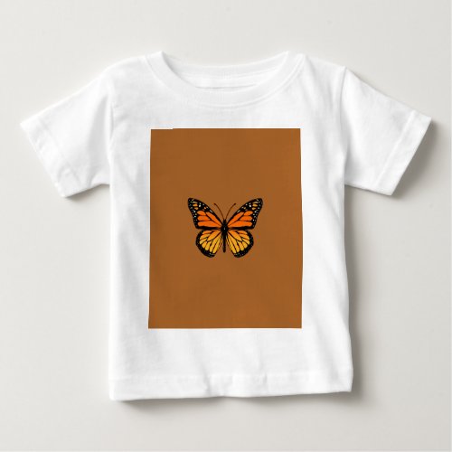 Monarch Butterfly Joy Baby T_Shirt