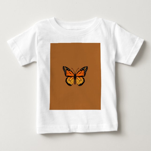 Monarch Butterfly Joy Baby T-Shirt (Front)