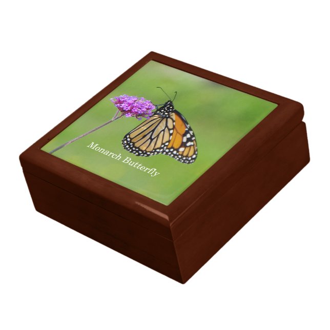 Monarch Butterfly keepsake box (Side)