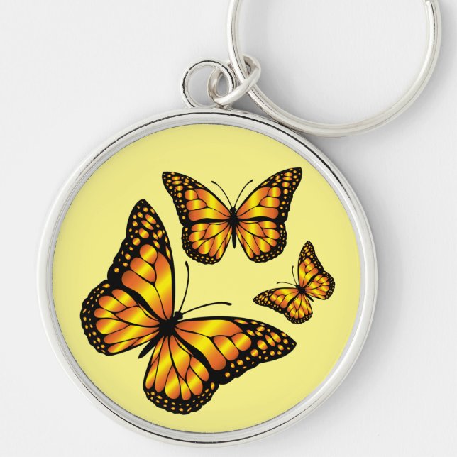 MONARCH BUTTERFLY KEYCHAIN (Front)