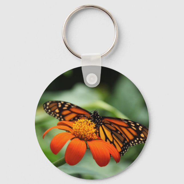 Monarch Butterfly Keychain (Front)