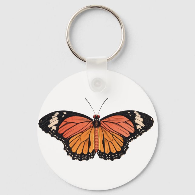Monarch Butterfly Keychain (Front)