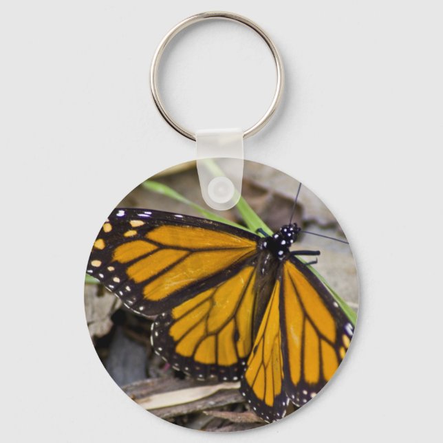 Monarch Butterfly Keychain (Front)