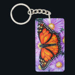 Monarch Butterfly Keychain<br><div class="desc">Monarch Butterfly - Acrylic on Canvas - 14" X 11" Angel Egle Wierenga</div>