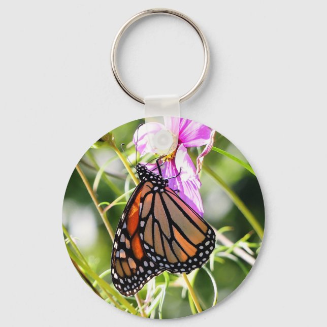 Monarch Butterfly Keychain (Front)