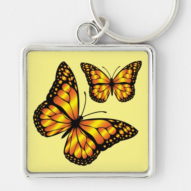MONARCH BUTTERFLY KEYCHAIN (Front)