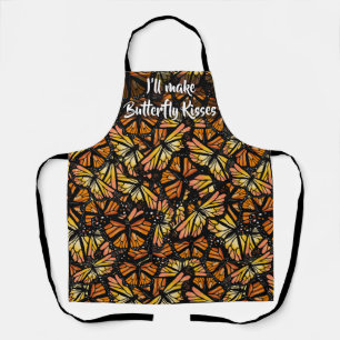 Monarch Butterfly Kisses Apron