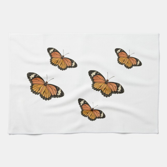 monarch butterfly kitchen towels (Horizontal)